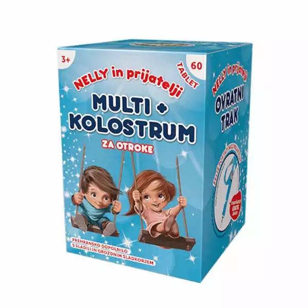 Multi+Kolostrum, 60 žvečilnih tablet