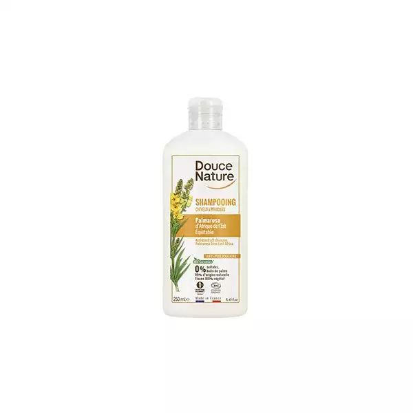 Naravni šampon za lase proti prhljaju, palmarosa, 250 ml