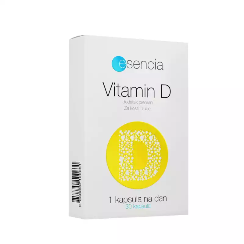 Vitamin D, 30 kapsul